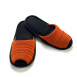 【Softwalk】頂級氣墊舒壓無聲室內拖鞋/南瓜橘/微包款/SP-1211S22D