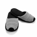 【Softwalk】頂級氣墊舒壓無聲室內拖鞋/淺石灰/微包款/SP-1211S22D