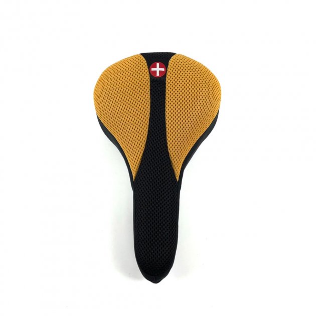 N-Cycle 新型態輕量機能座墊/登山車/香檳黃/全片式氣墊