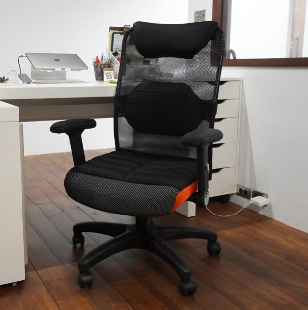 午睡枕腰靠氣墊扶手辦公椅 / 附頭枕 / OC-2110LPA-Egy