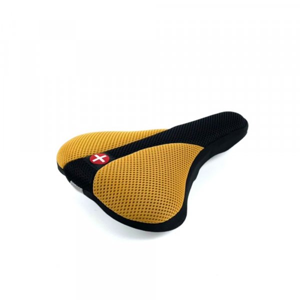 N-Cycle 新型態輕量機能座墊/登山車/香檳黃/全片式氣墊