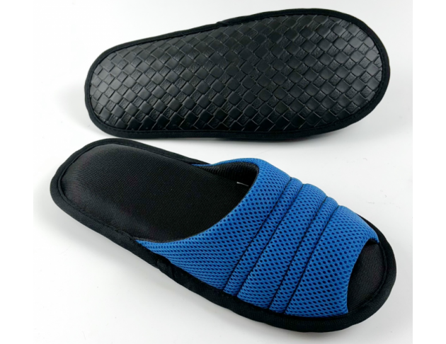 【Softwalk】室內低均壓全片式動能氣墊鞋/三明治網布包覆款/藍色/SP-2401S22EC-M